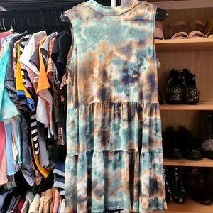 Tie dye dress